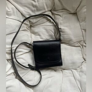 Leather crossbody bag